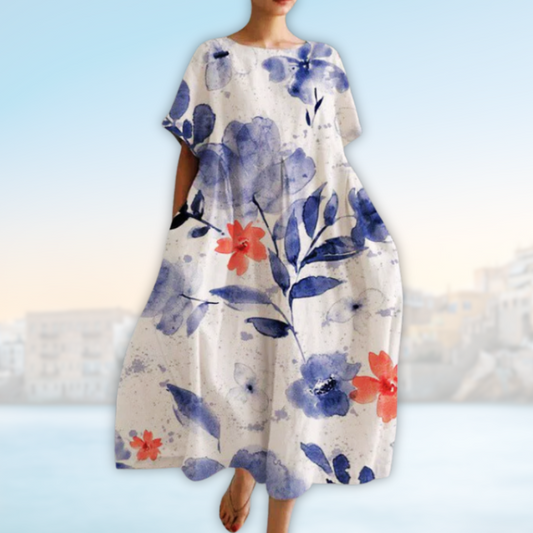 Mipi - Blue Flower women's dress