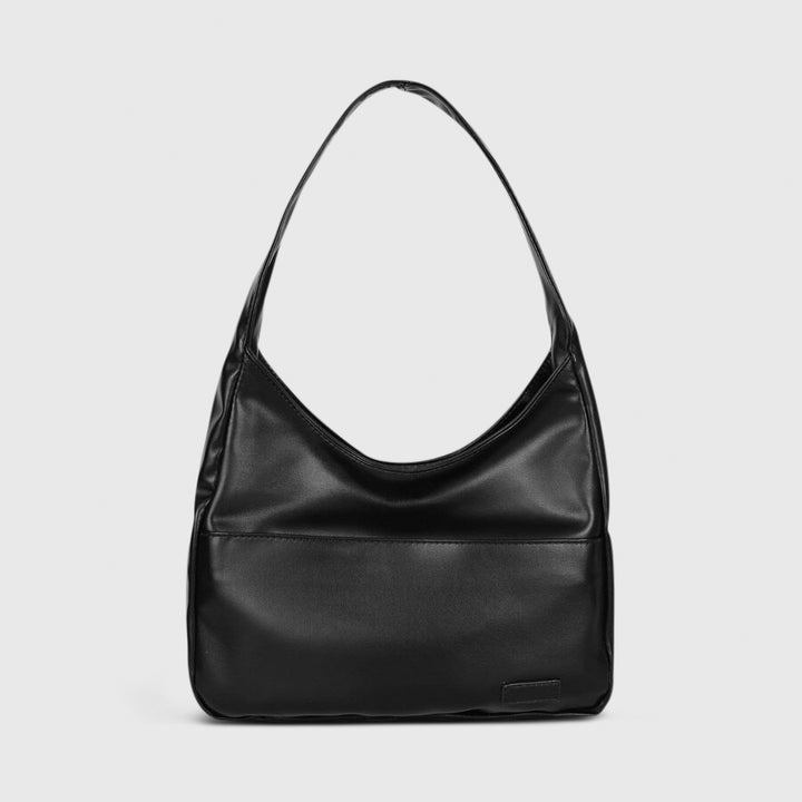 Stylish leather shoulder bag