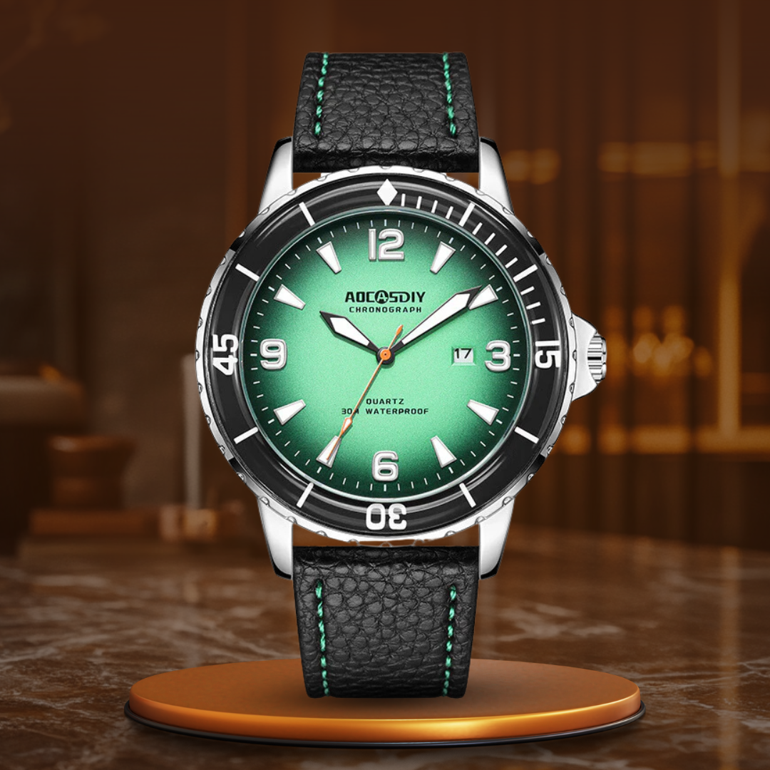 Leather Strap Casual Watch