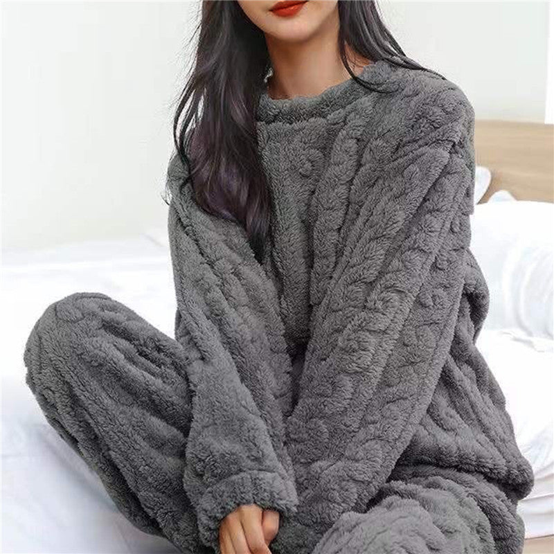 The sage - Women's Fleece Pajamas