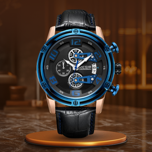 Men's Luminous Quartz Chronograph Watch