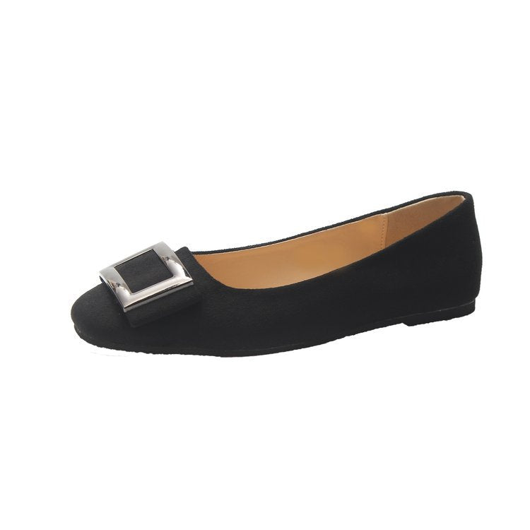 Women's ballerinas with elegant decoration and comfortable sole W&W