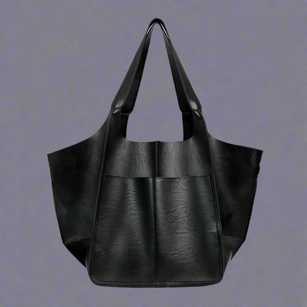 Zanna - Stylish large bag made of soft leather