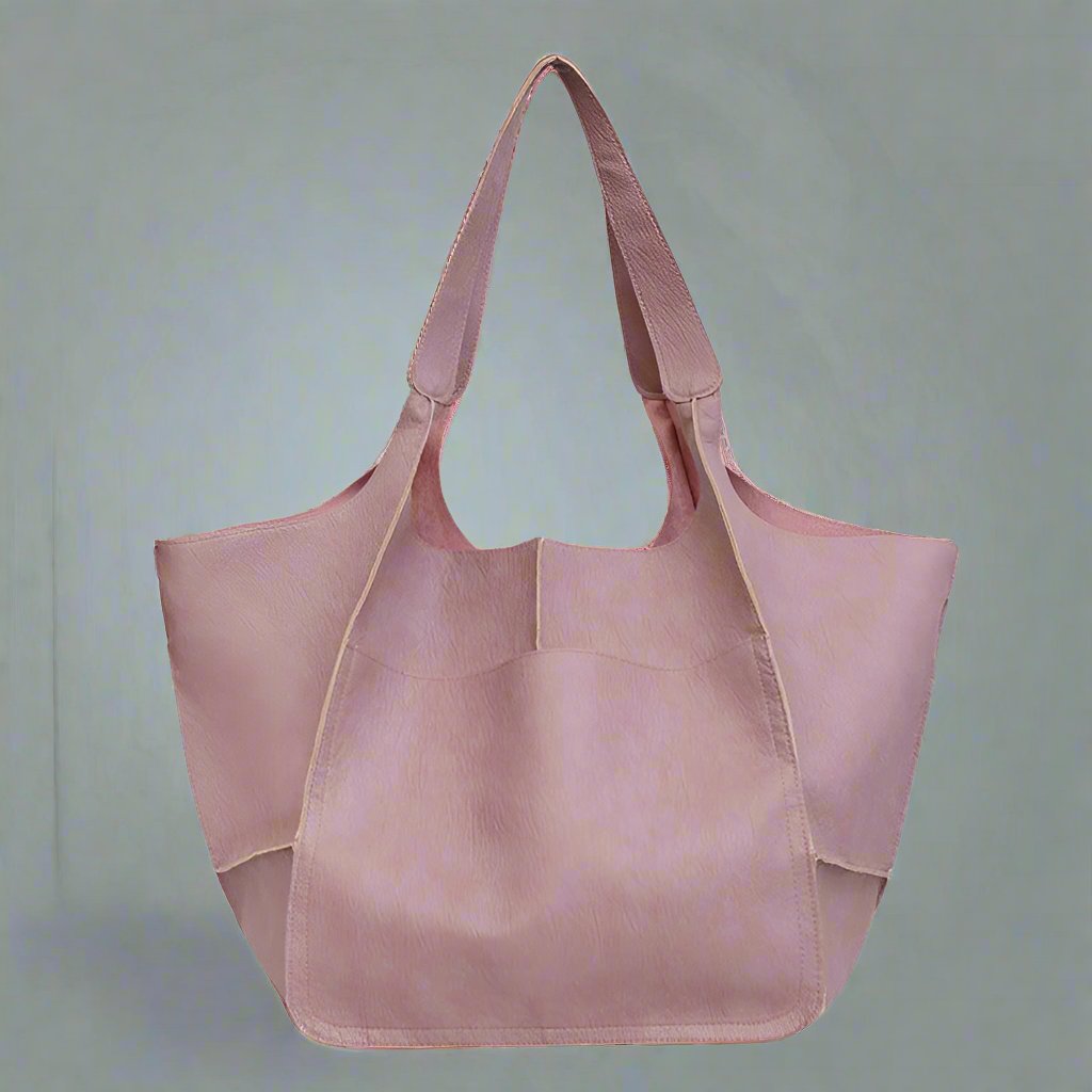 Zanna - Stylish large bag made of soft leather