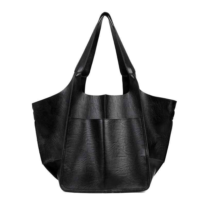 Zanna - Stylish large bag made of soft leather