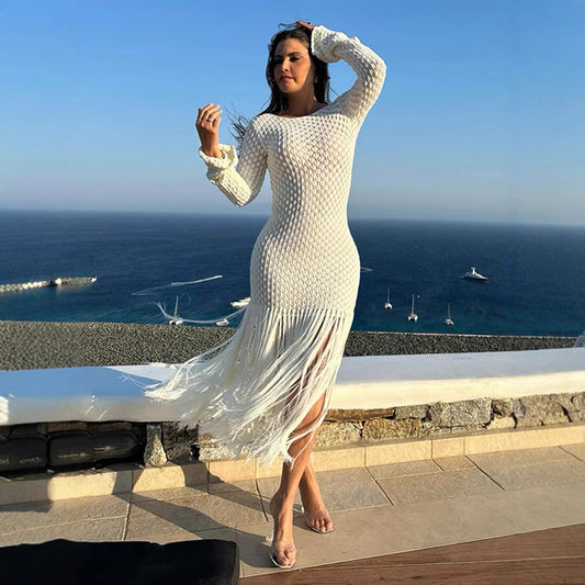 Women's knitted dress