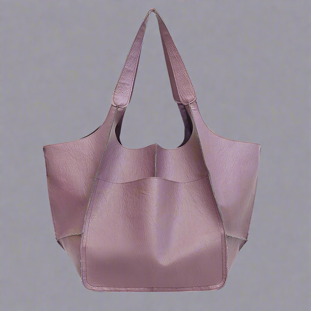 Zanna - Stylish large bag made of soft leather