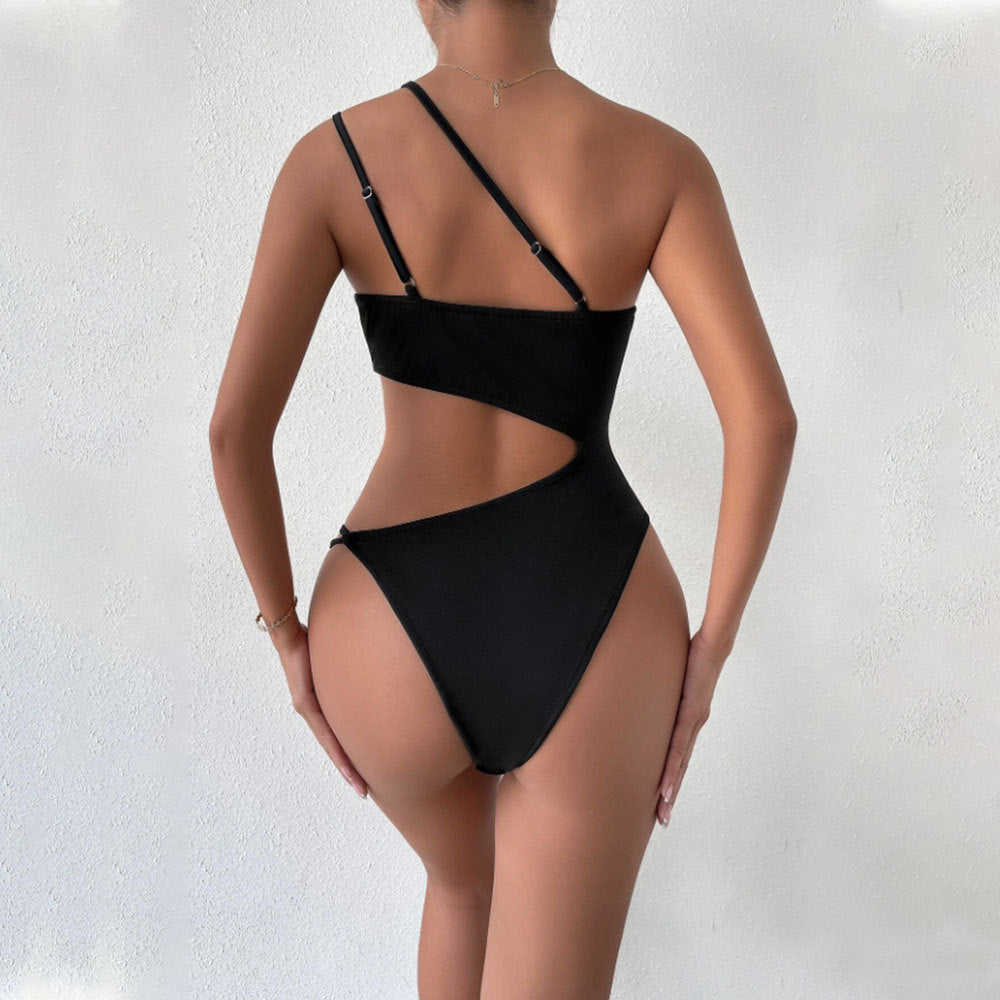 Women's asymmetrical crop top W&W