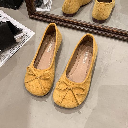 Women's ballerinas with fashionable leopard print and soft lining W&W
