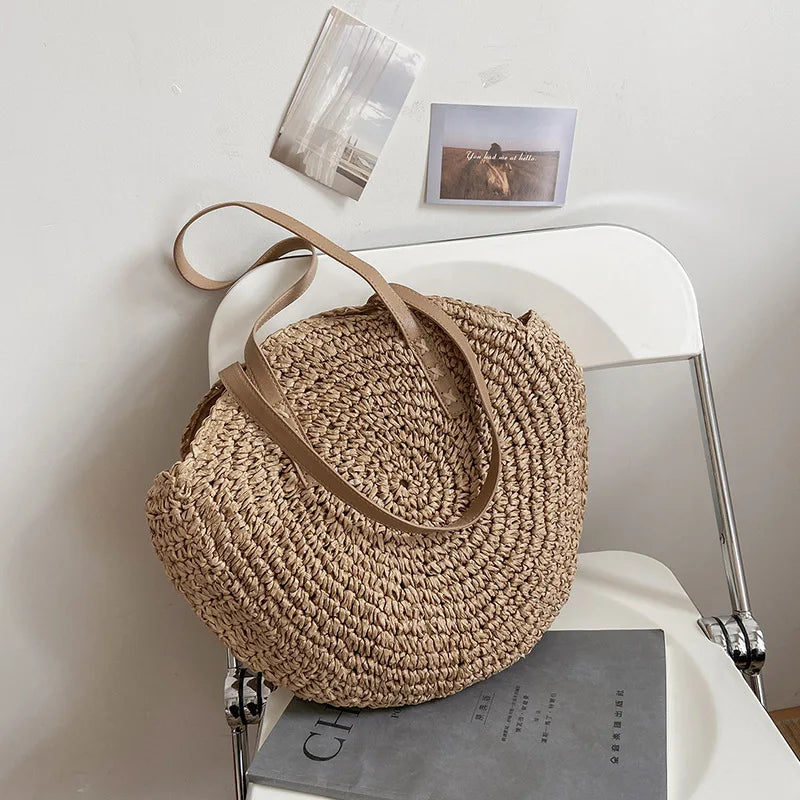 Zo‘ | Handmade elegant multifunctional straw handbag