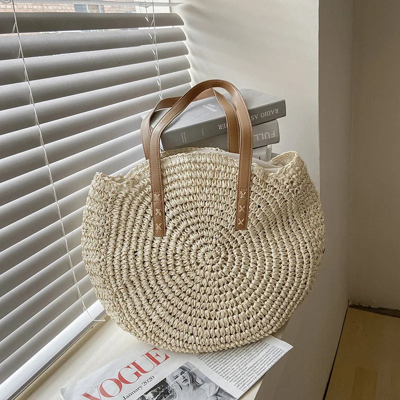 Zo‘ | Handmade elegant multifunctional straw handbag