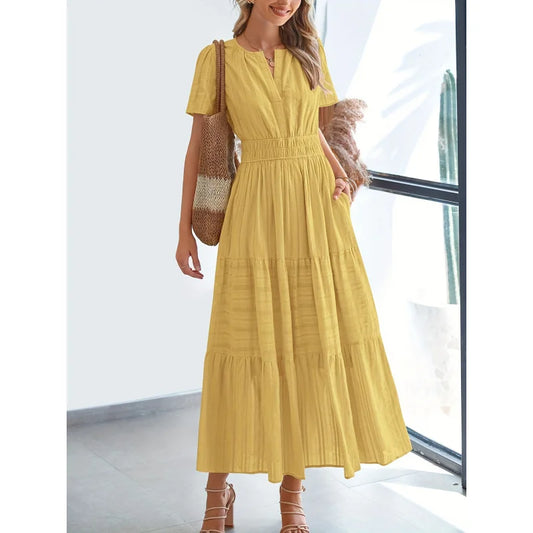 NATALIE - ELEGANT BELLY COVERING DRESS