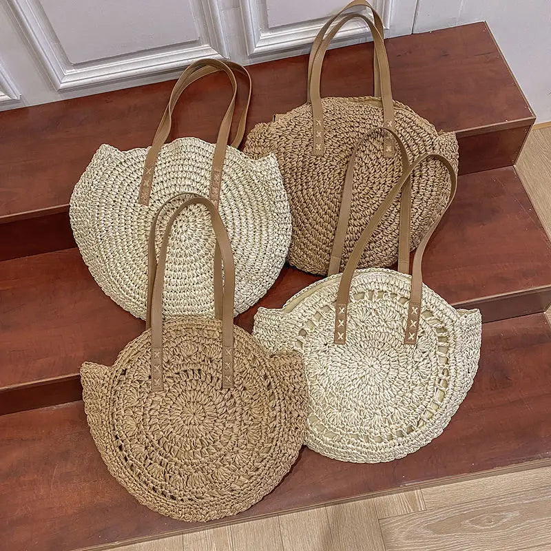 Zo‘ | Handmade elegant multifunctional straw handbag