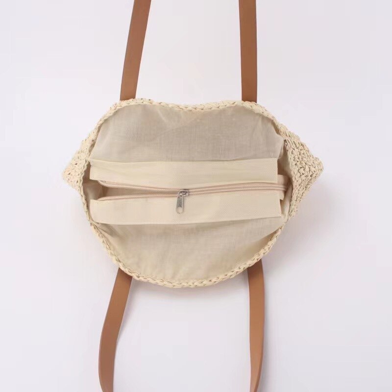 Zo‘ | Handmade elegant multifunctional straw handbag