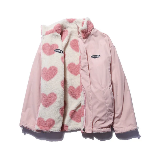 Raya - Double-sided heart jacket