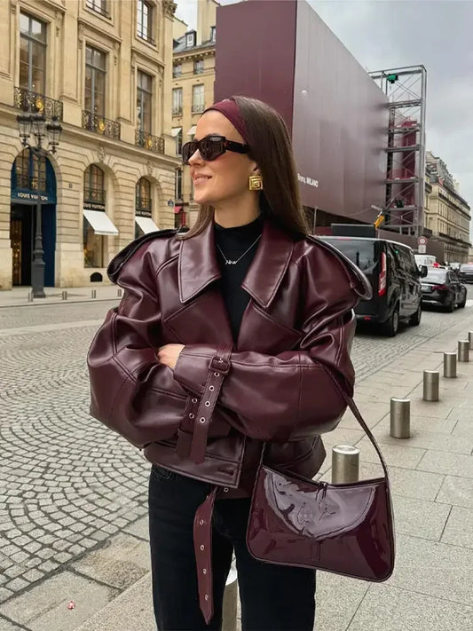 Clara - Beautiful leather jacket