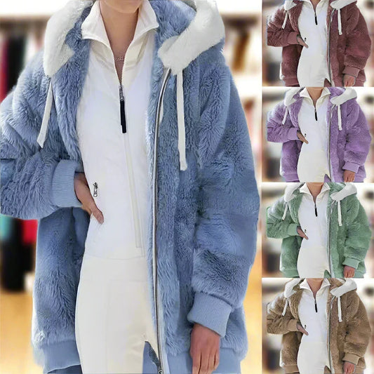 Wilina | Soft fleece vest with hood