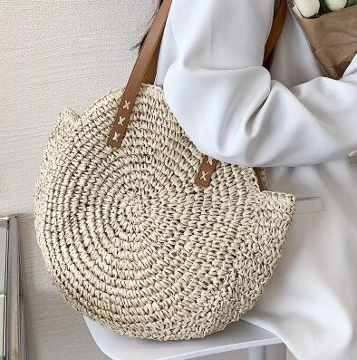 Zo‘ | Handmade elegant multifunctional straw handbag