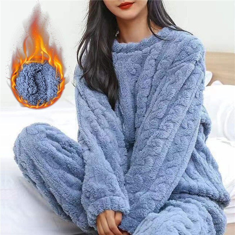 The sage - Women's Fleece Pajamas