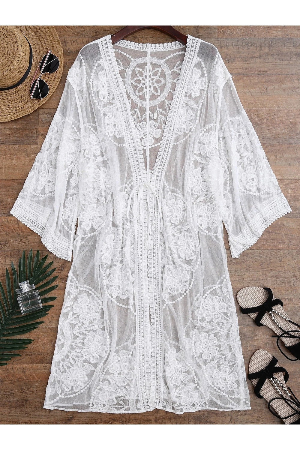 Transparent Kimono Wrap