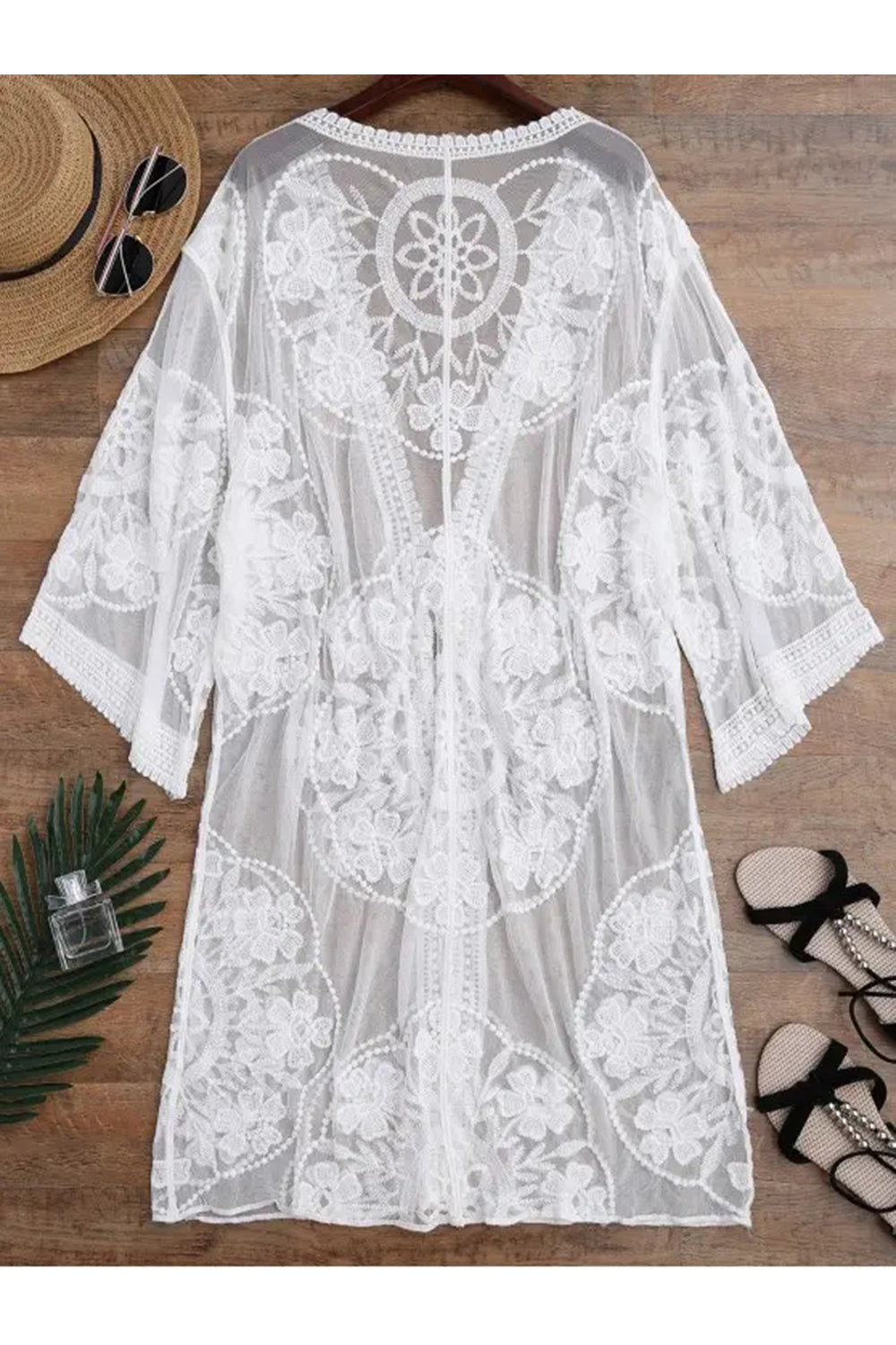 Transparent Kimono Wrap