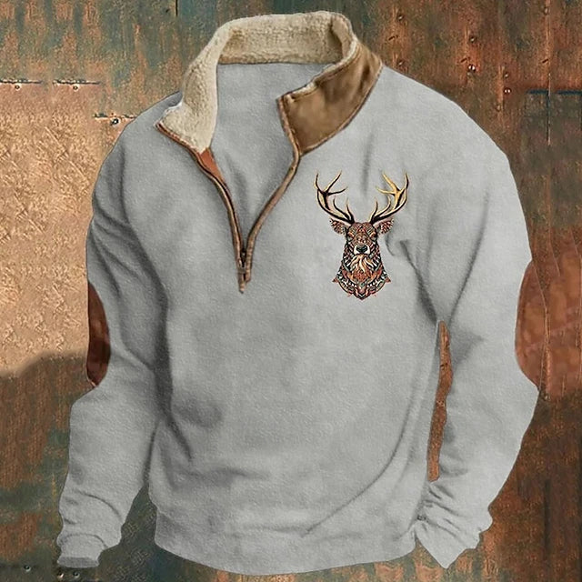 LUTHER™ | STYLISH QUARTER-ZIP SWEATER