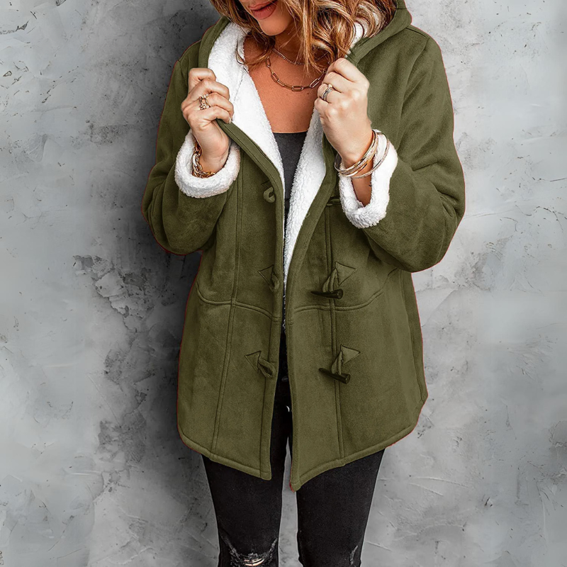 Cass | Soft Hooded Coat