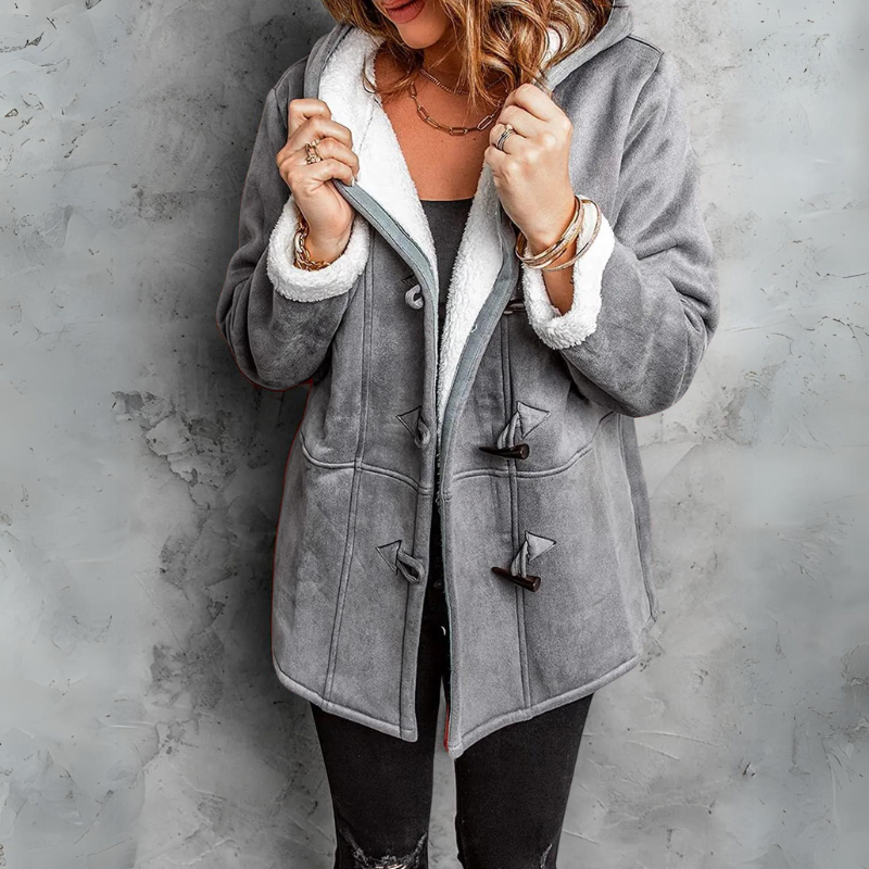 Cass | Soft Hooded Coat