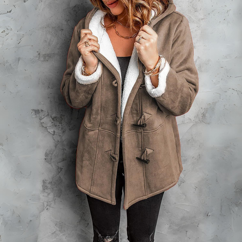 Cass | Soft Hooded Coat