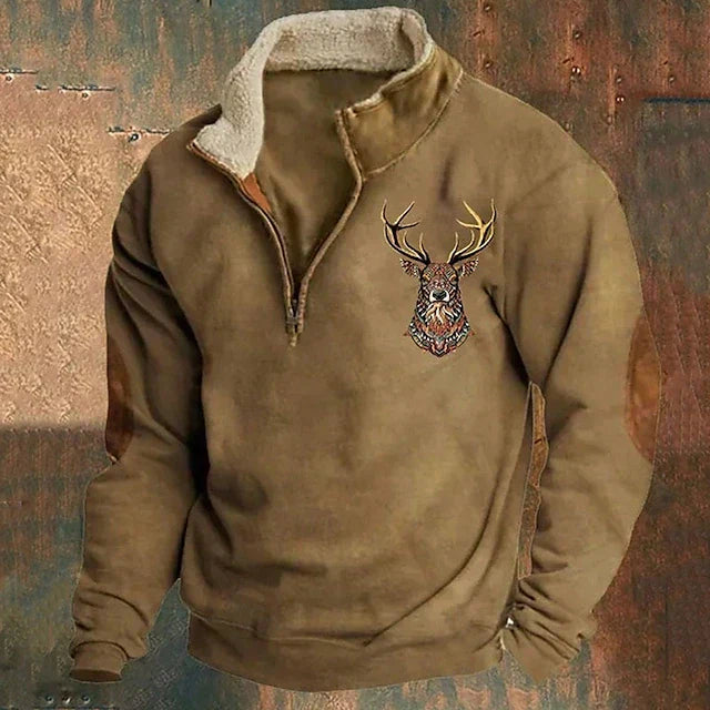 LUTHER™ | STYLISH QUARTER-ZIP SWEATER