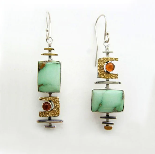 Vintage Green Earrings