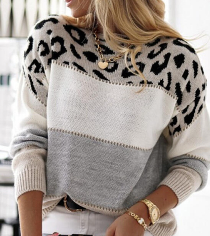 Laine | Leopard Print Sweater