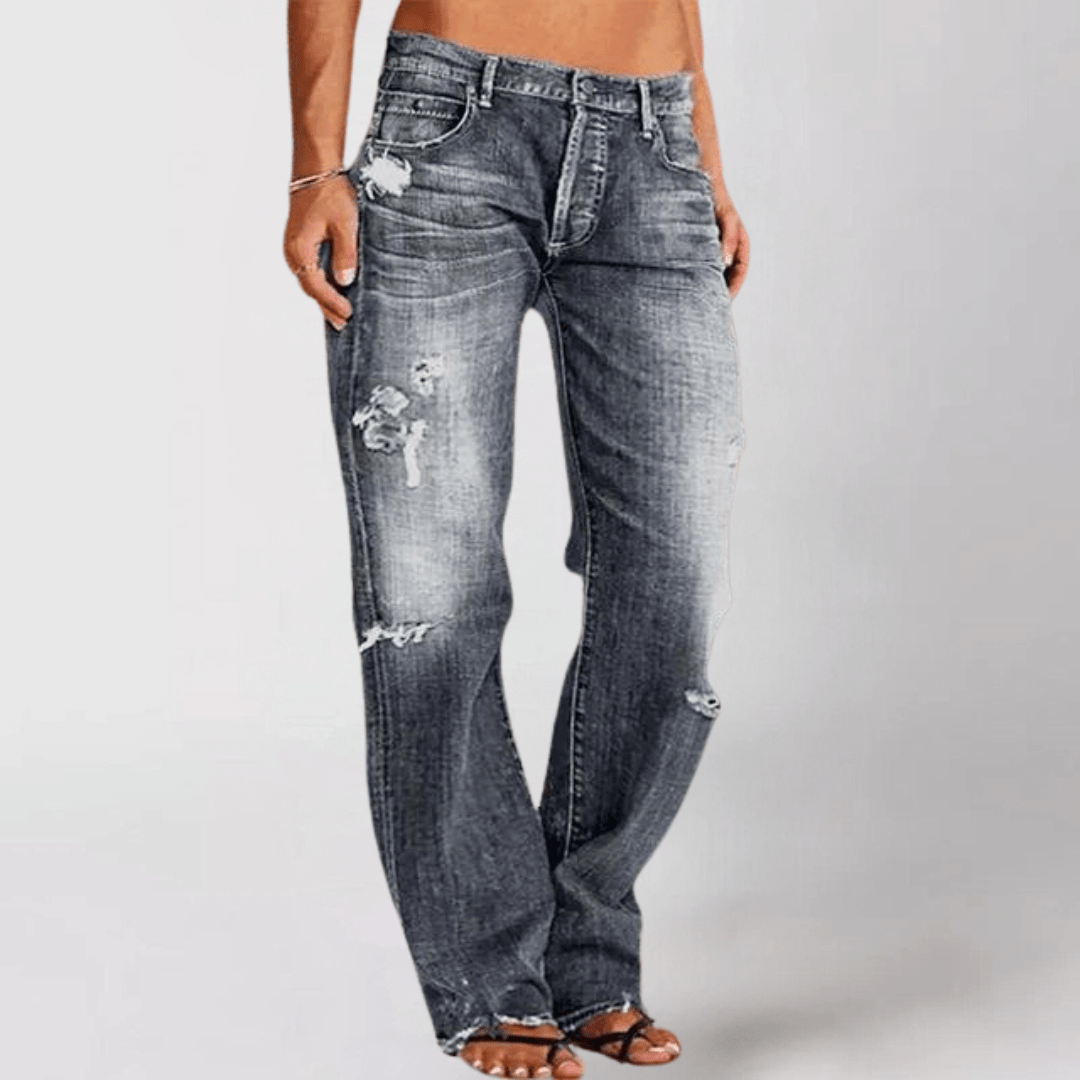 Eveline - WIDE-LEG DENIM JEANS