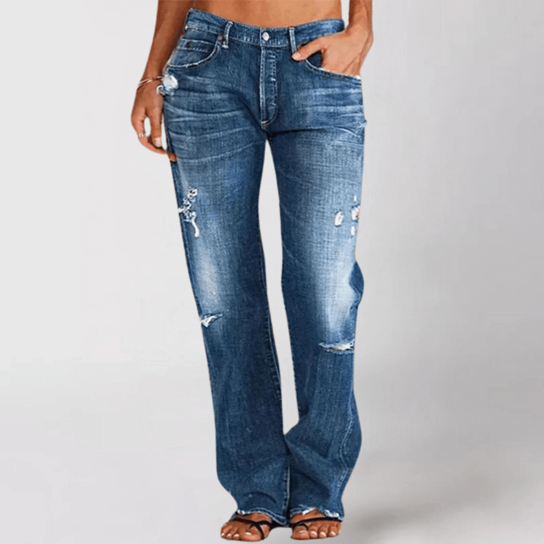 Eveline - WIDE-LEG DENIM JEANS