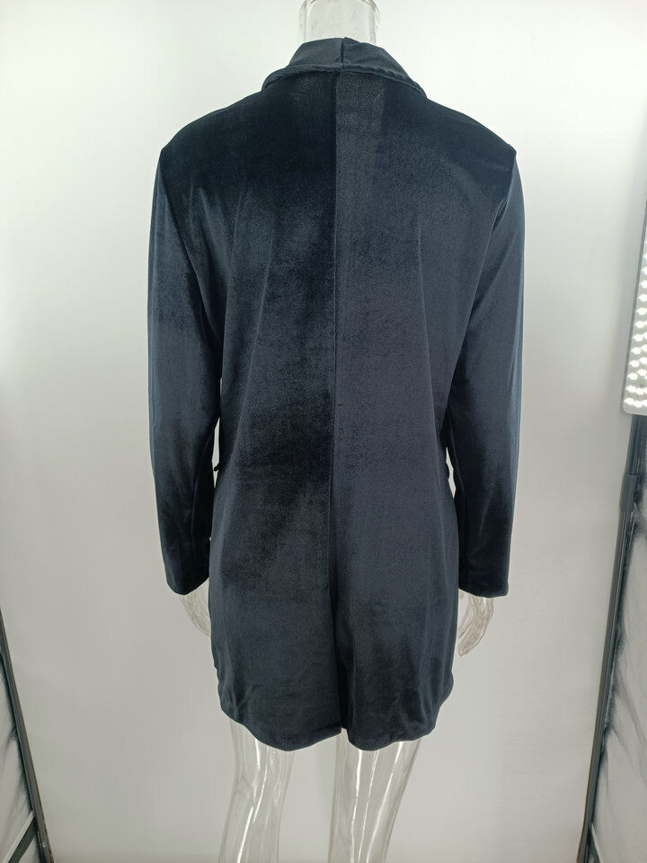 Uplifting My Way Velvet Kimono Jacket