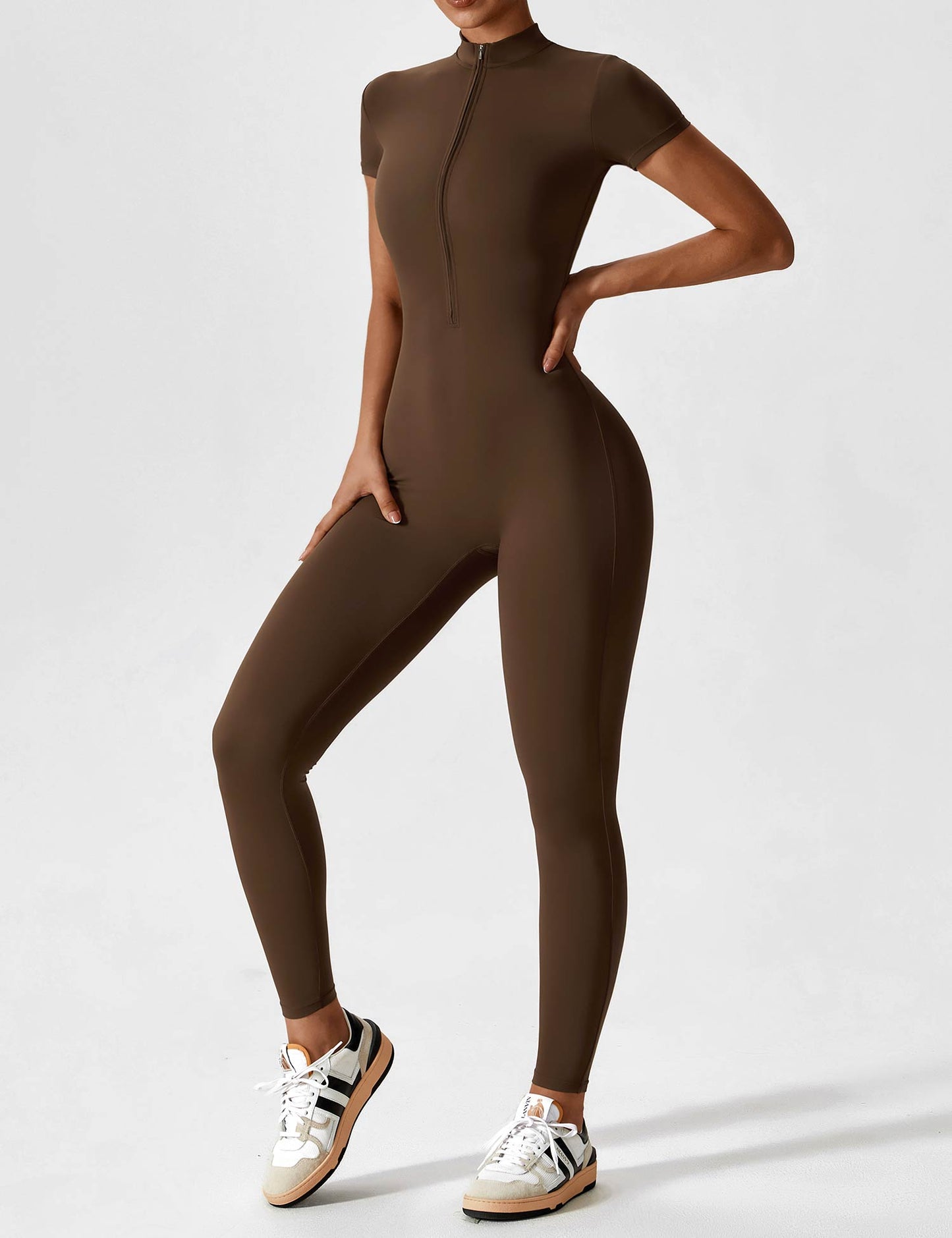 Anna -  Zipper Jumpsuit